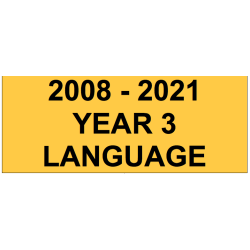 NAPLAN Answers Bundle Language Year 3